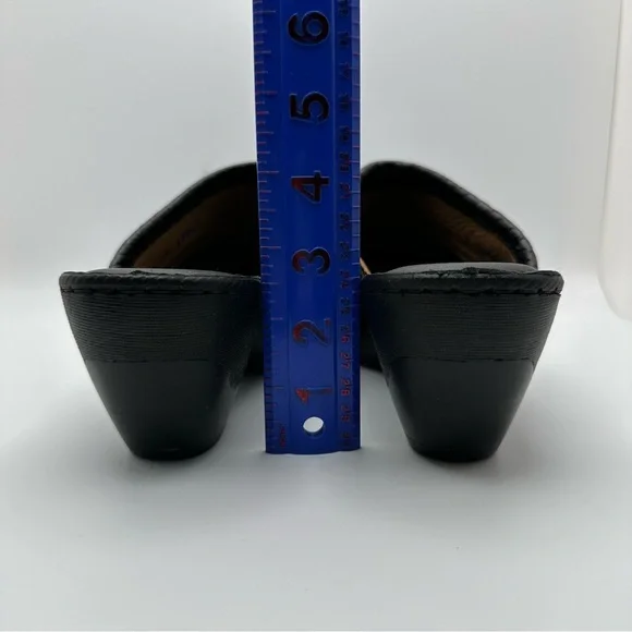 LOBO SOLO Asturias Black Clogs Mules Leather Sz 9M NIB - Picture 7 of 13